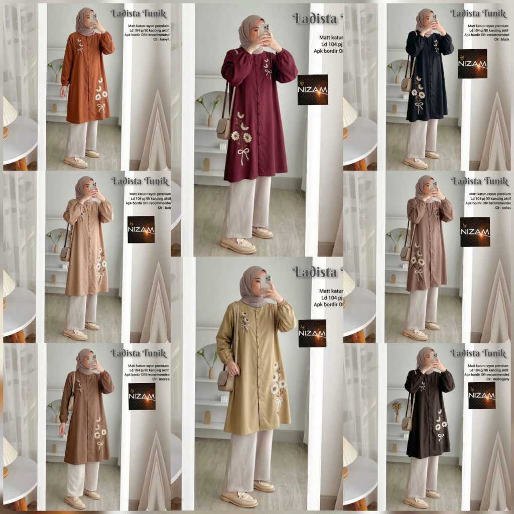 1205     LADISTA TUNIK by NIzAM FASHION