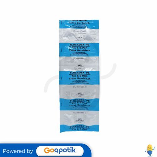 FLUCADEX PE FLU & BATUK TIDAK BERDAHAK 1 CATCHCOVER @ 1 STRIP @ 10 KAPLET