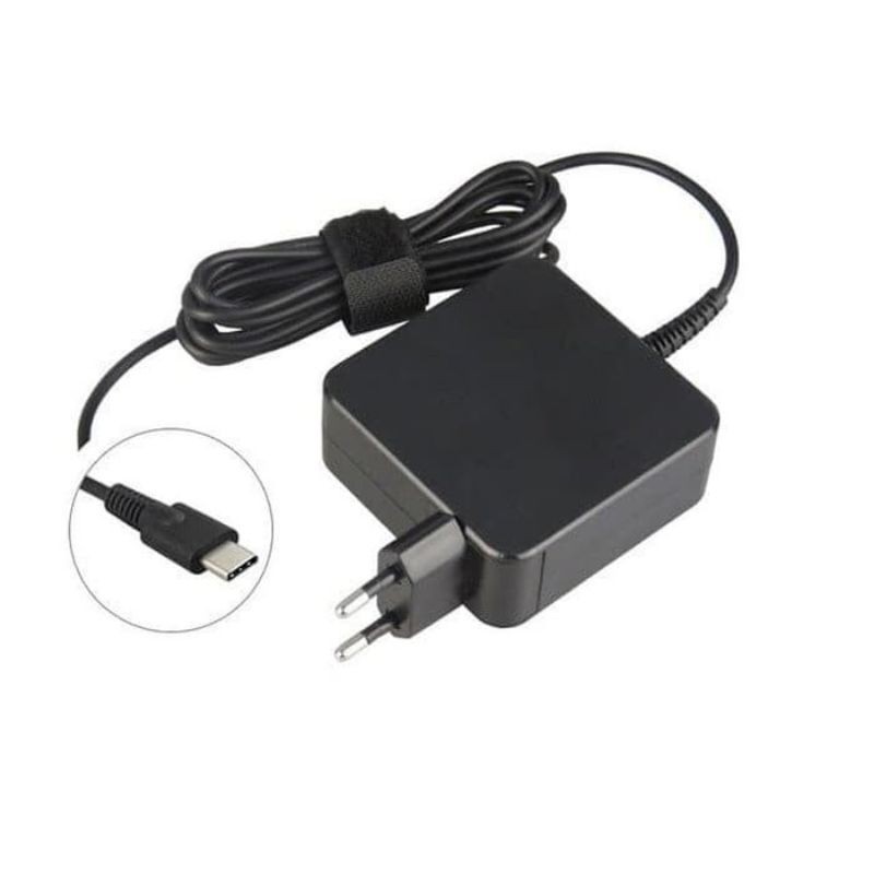 charger laptop universal tipe C, adapter 65W, adaptor usb type C, asus lenovo dell HP dll