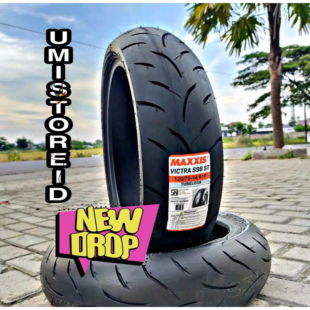 BAN BELAKANG MOTOR HONDA PCX,NMAX(MAXXIS VICTRA) Ukuran 120/70 14