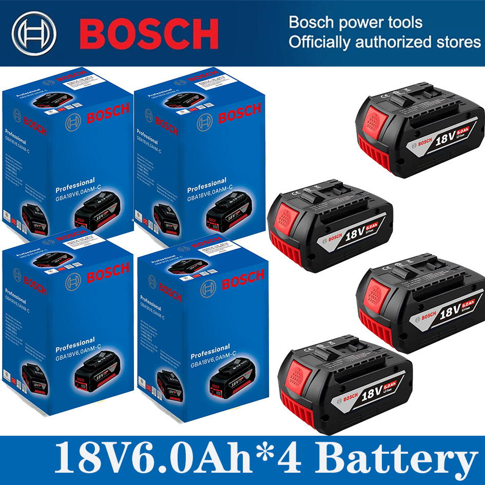 100% original-Bosch 18V battery, 18V6000mAh backup batteries, Draadloze professional system, BAT609 