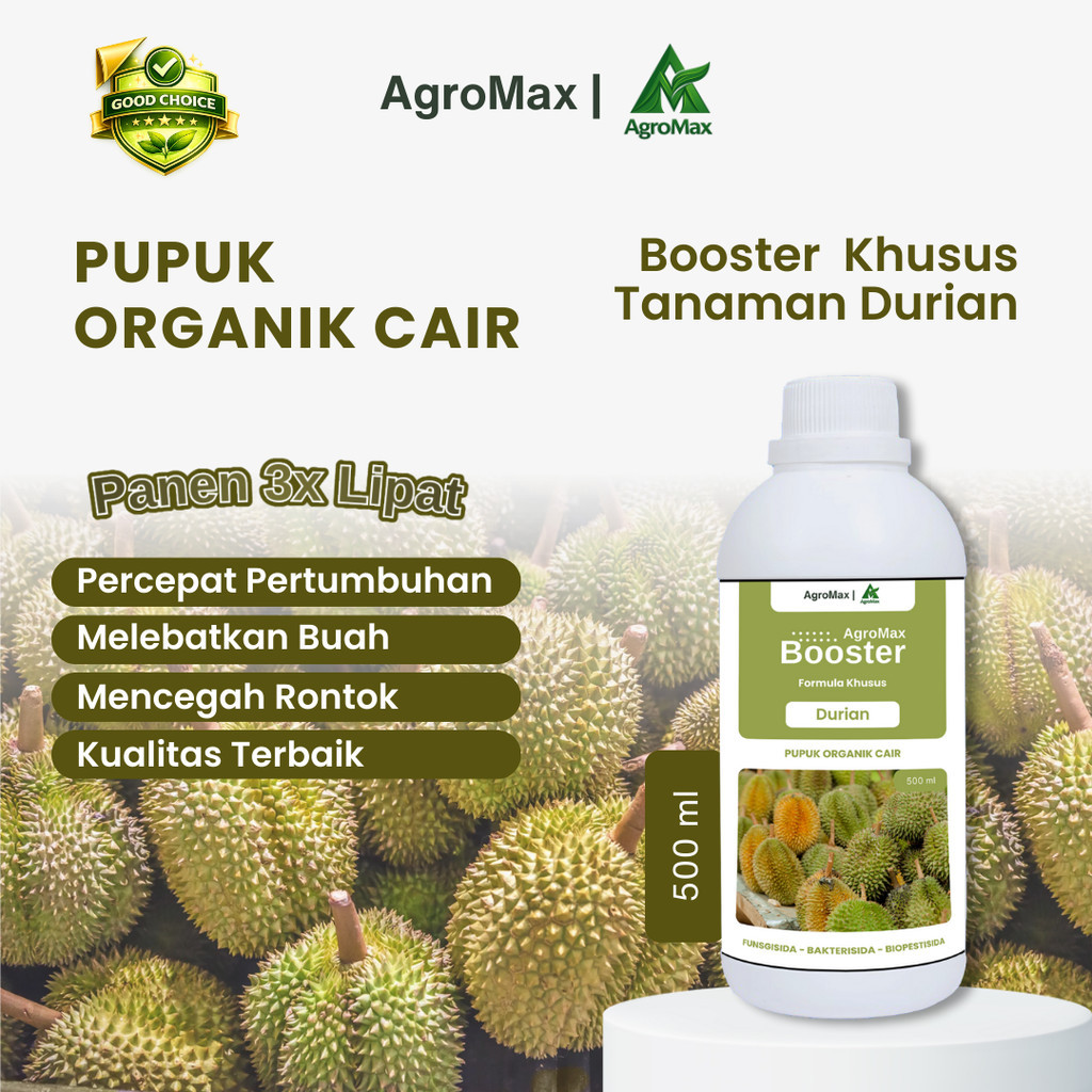 AGROMAX - Pupuk Durian Supaya Cepat Berbuah / Pupuk Durian Supaya Subur dan Berbuah / Pupuk Durian C