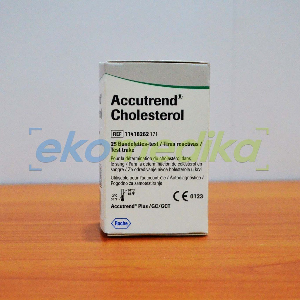 ReadyStrip Accutrend Cholesterol 25T | Strip Kolesterol Accutrend ED 01/2027