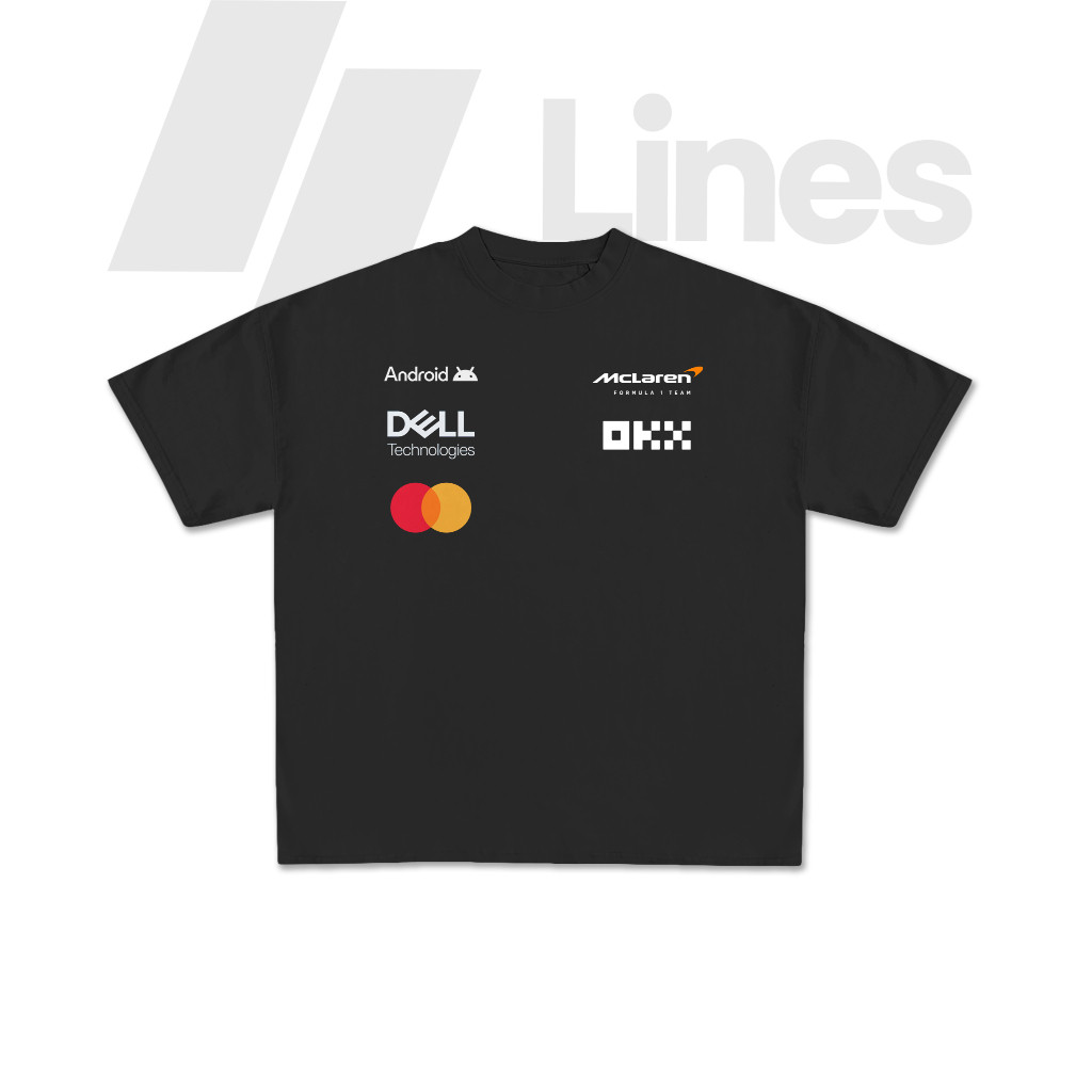 Lines Kaos Mclaren F1 Team Sponsors Katun Unisex
