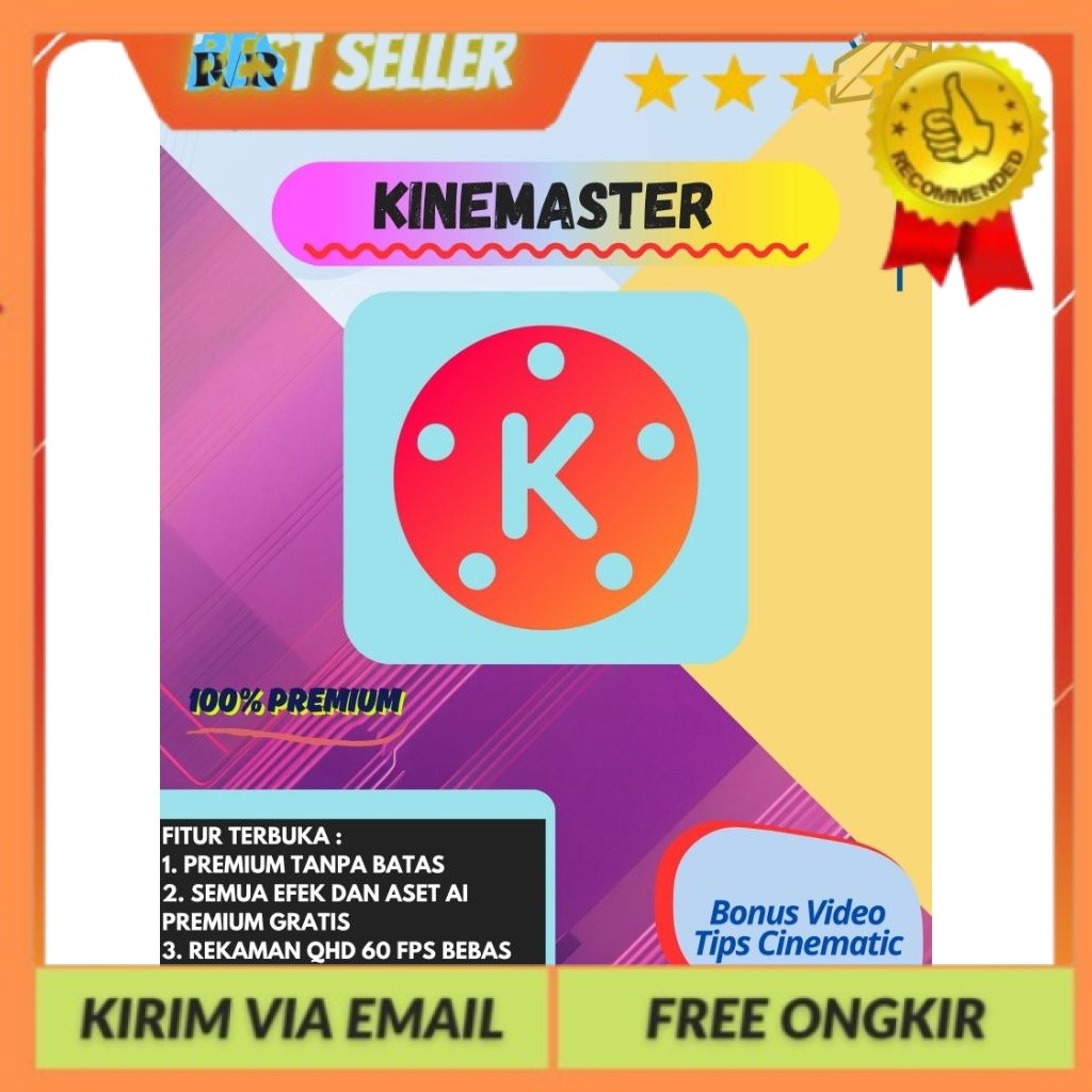 Kinemaster Premium Lifetime - Edit Video Profesional Android