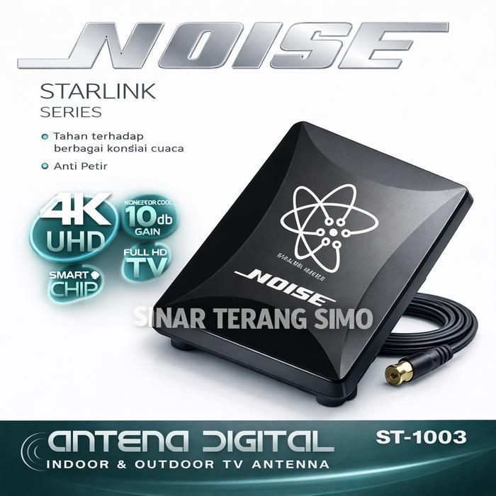 Antena Digital Noise ST-1003 Indoor/Outdoor Smart Chip 4k UHD (batam)