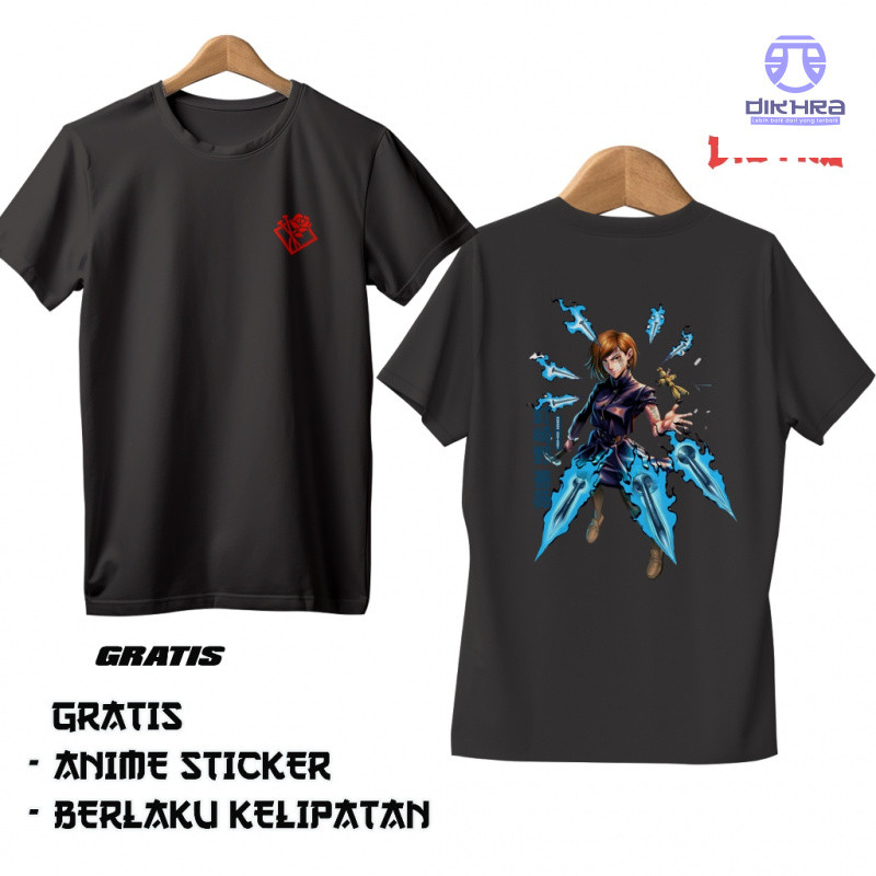 Kaos Anime Nobara Kugisaki Jujutsu Kaisen -  DIKHRA