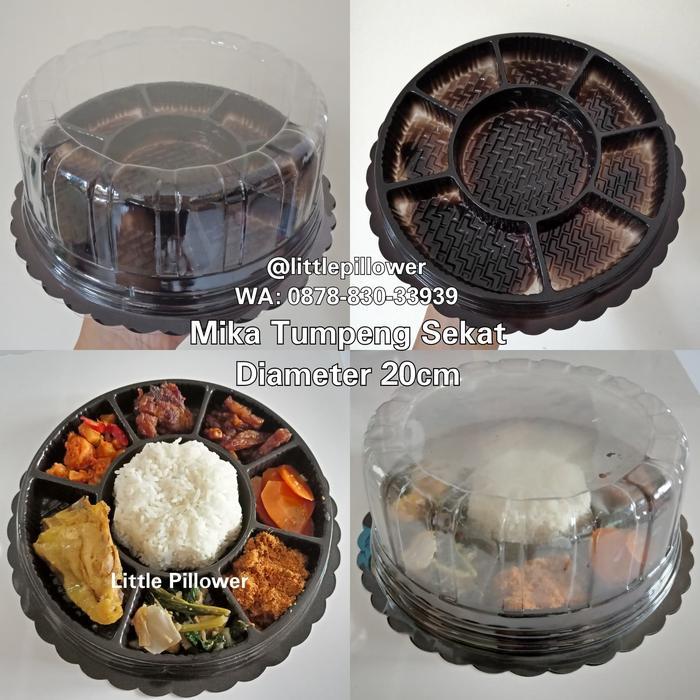 Harga Murah Mika Tumpeng Mini Sekat Dapur Solo/Mika Tumini Sekat 8/Mika Tumpeng