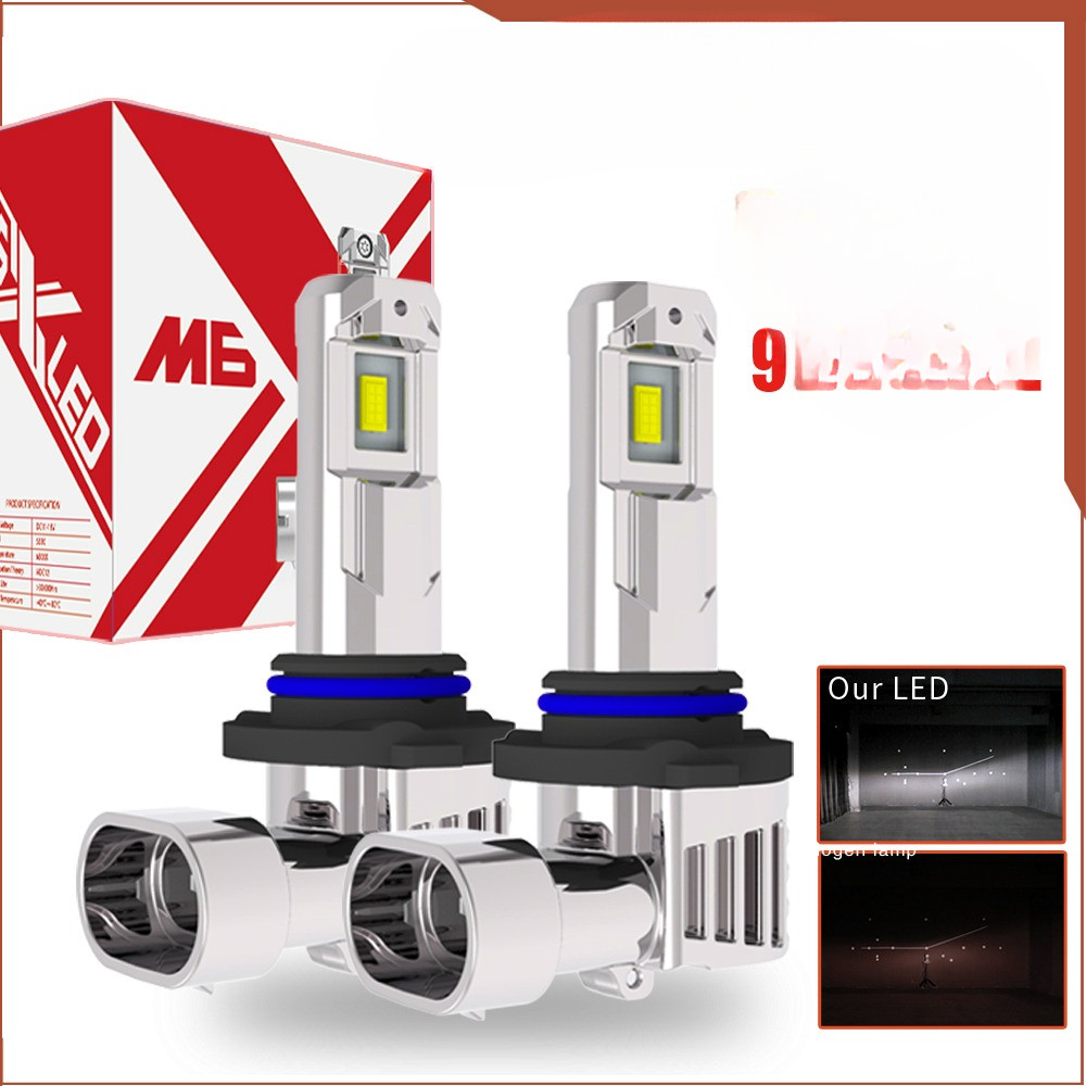 2x High Power HIR2 Led Headlight Canbus No Error 9012 Car Bulb 6000K White Light Diode Lamp 12v For 