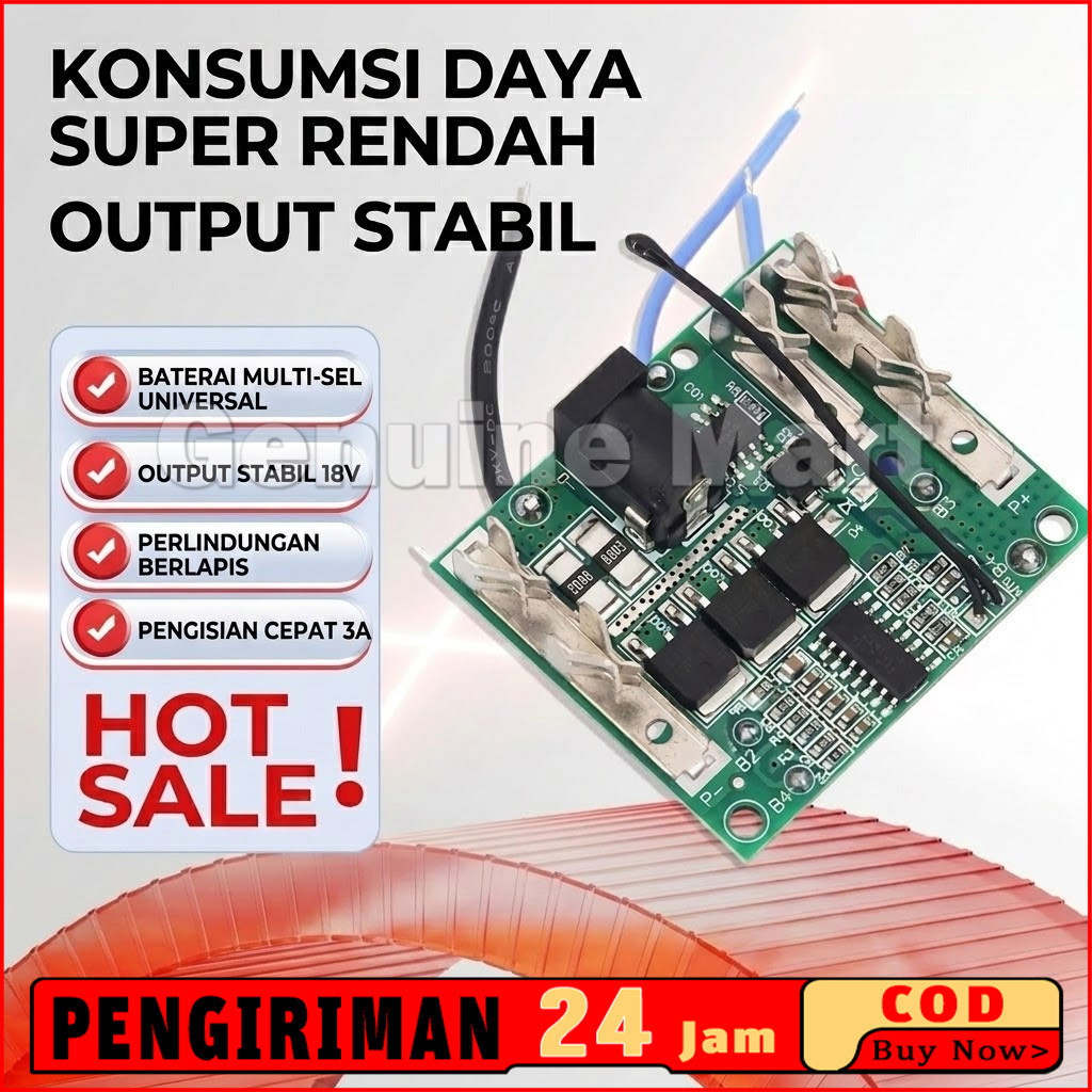 Bms Modul Baterai 5s 18v 20v 21v 48v 88v 99v Bms Baterai Cordless Lxt