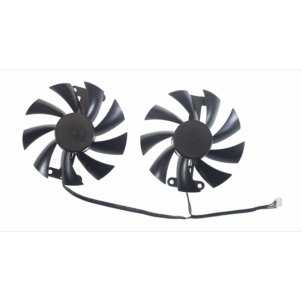 87MM PLA09215B12H DC12V 0.55A 4-Pin Graphics card fan for Powercolor RX 580 Red Dragon 8GB Graphics 