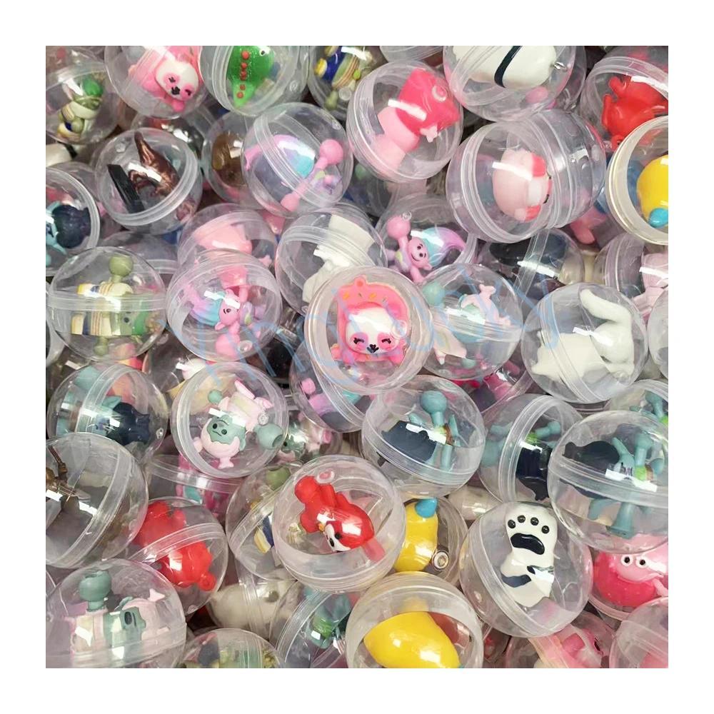 100pcs 32mm Gacha round transparent capsule is used for the Gacha Machine Doll machine