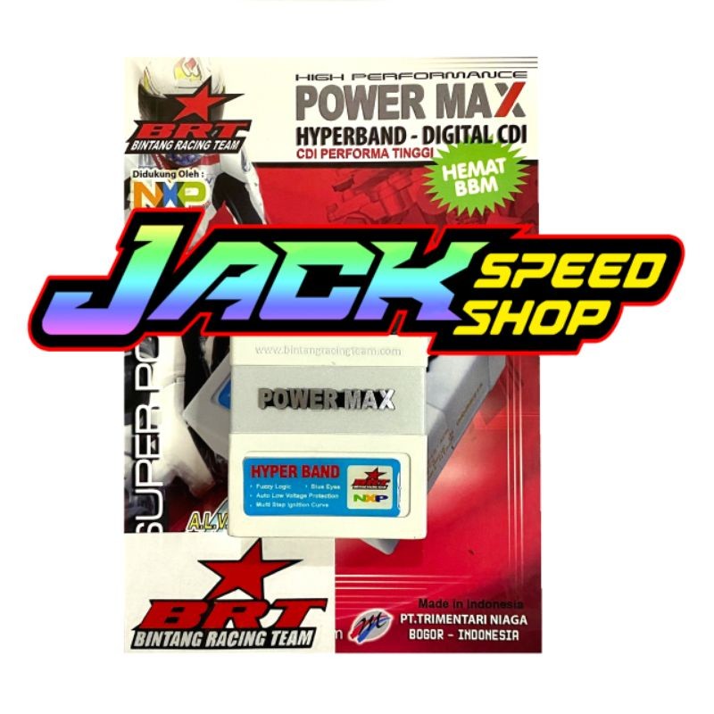 CDI BRT SATRIA 2 TAK 120 HIU LUMBA 2TAK POWERMAX HYPERBAND RACING STANDAR TUNE UP HYPER BAND SUZUKI 
