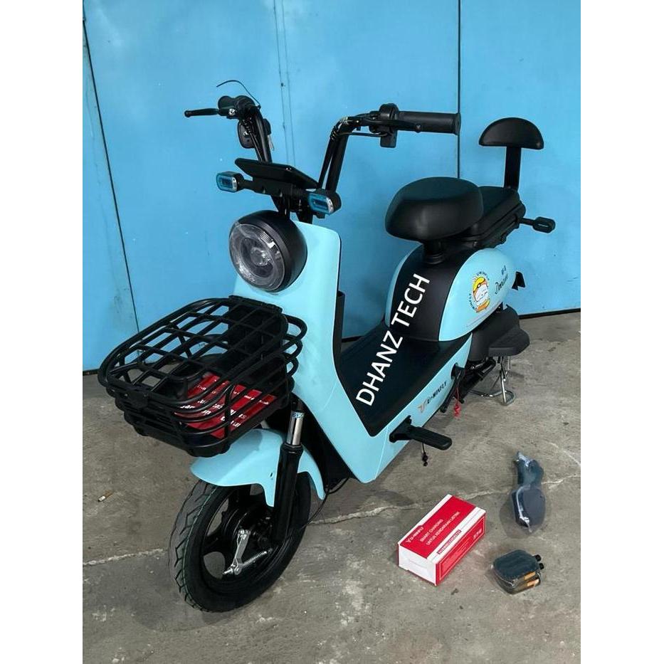 Sepeda Listrik UWINFLY REDFISH 6 / RF 6 / RF6 Electric E Bike 500 Watt 48 Volt Sepeda Listrik 2 In 1