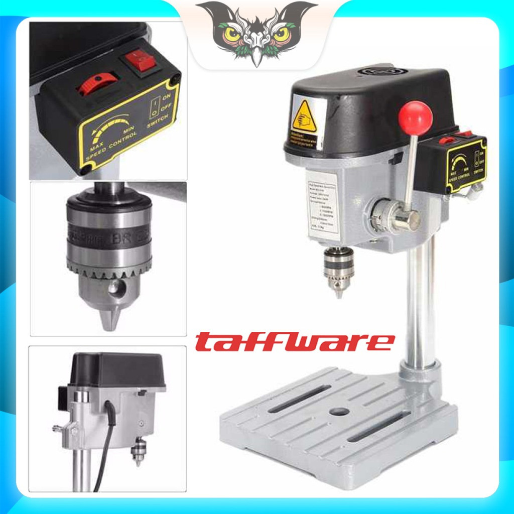 Mesin Bor Listrik Duduk Meja Mini Drill Press 340W Power 12000RPM