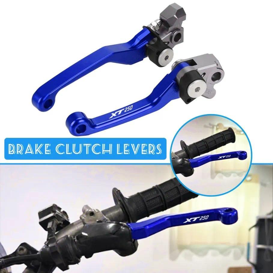 For yamaha XT225 XT250 XT250X XTZ250 XTZ125 Motorcycle Pivot Clut Brake Levers rt Bike Lever Handle 