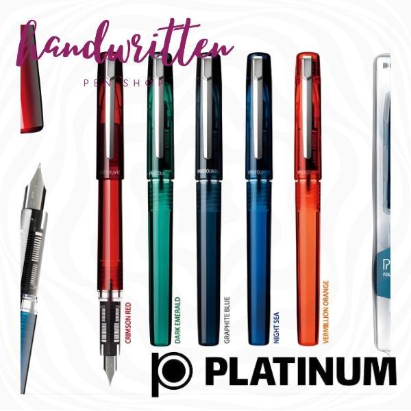 PLATINUM Prefounte Cartridge & Converter Fountain Pen / Pulpen Pena