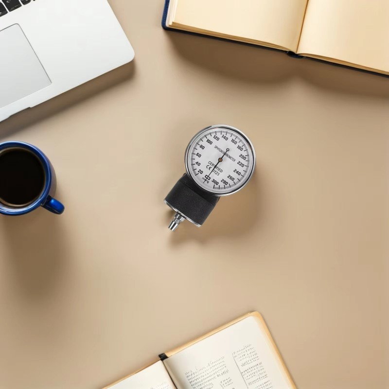 Gauge Jam Tensi Aneroid Kepala Pengukur Tekanan Darah Manual Sparepart Tensimeter Jarum Aneroid