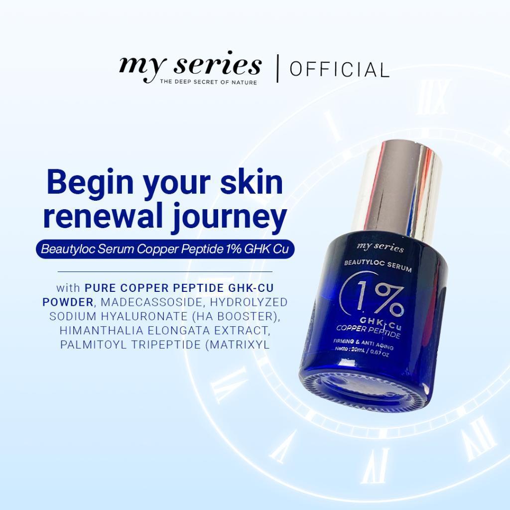 MY SERIES BEAUTYLOC SERUM 1% GHK-CU COPPER PEPTIDE NEW FORMULA