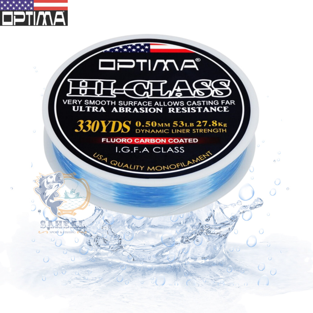 TERLARIS Senar Pancing Super Kuat OPTIMA HI CLASS (Biru Laut)