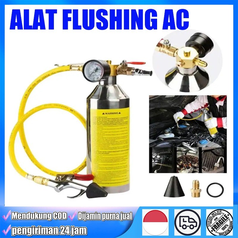 ALAT FLUSHING TOOL KIT / AC FLUSHING KIT / ALAT FLUSHING AC  / AC Mobil Dengan