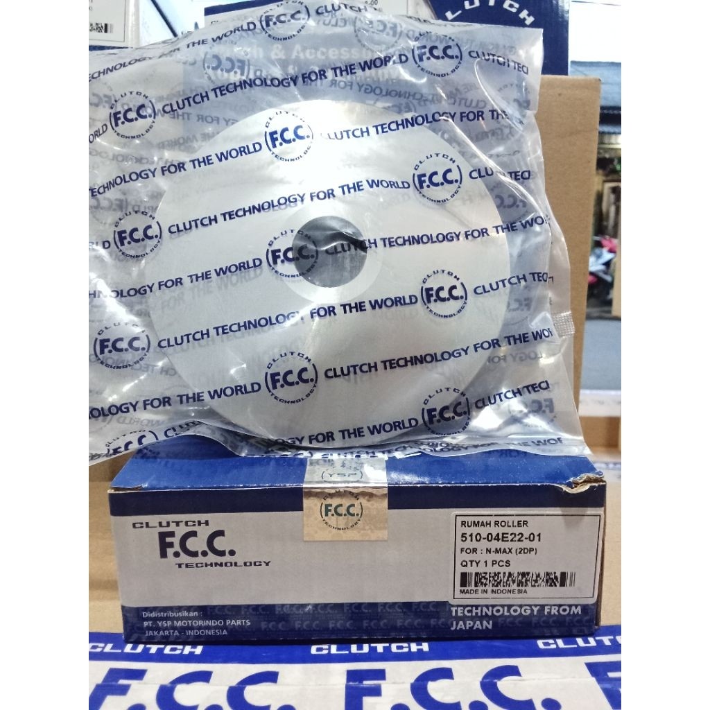 FCC KOTAK RUMAH ROLLER Nmax 155 2DP SLI ORIGINAL FCC