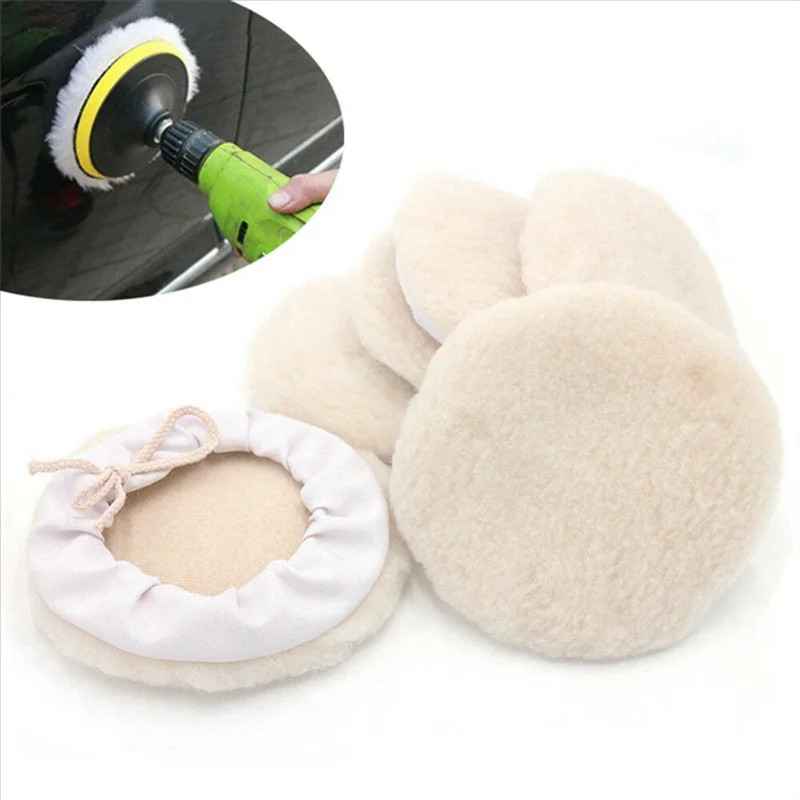 5/7inch Wool Poles Buffer / Wool Pad Polisher Busa Wool Poles