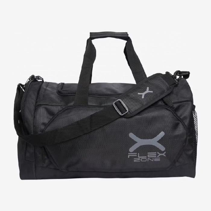 Flexzone Gym Bag Tas Olahraga Basket Renang Badminton - Hitam