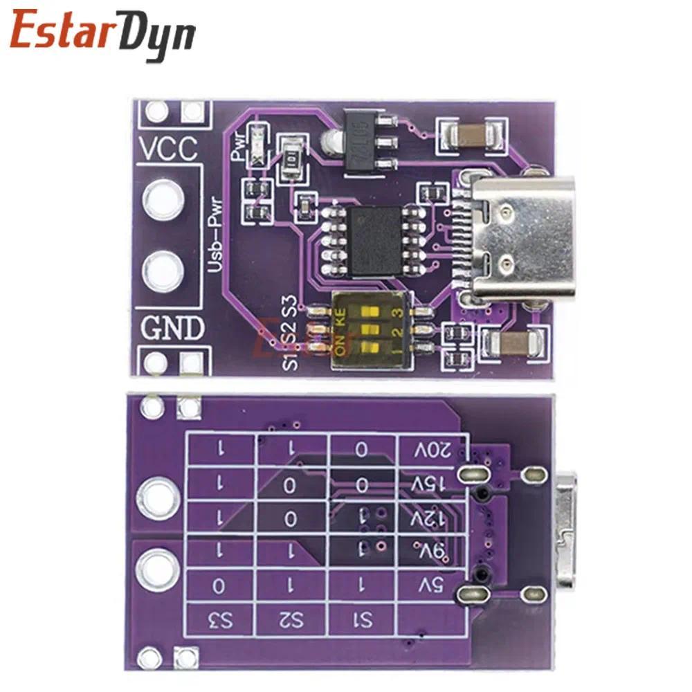 Estardyn TypeC PD QC AFC Fast Charge Decoy Trigger Board Voltage Polling Detector Module DC Converte