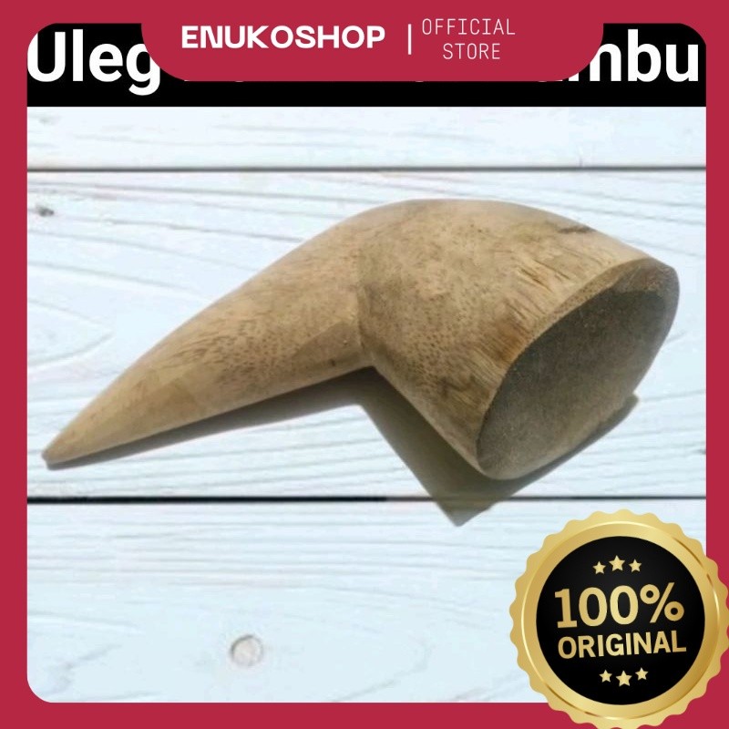 Ulekan Kayu Dari Akar Bambu Ukuran Kecil/Sedang/Besar Ulekan Dari Brungki Bambu Alat Bumbu Dapur UB