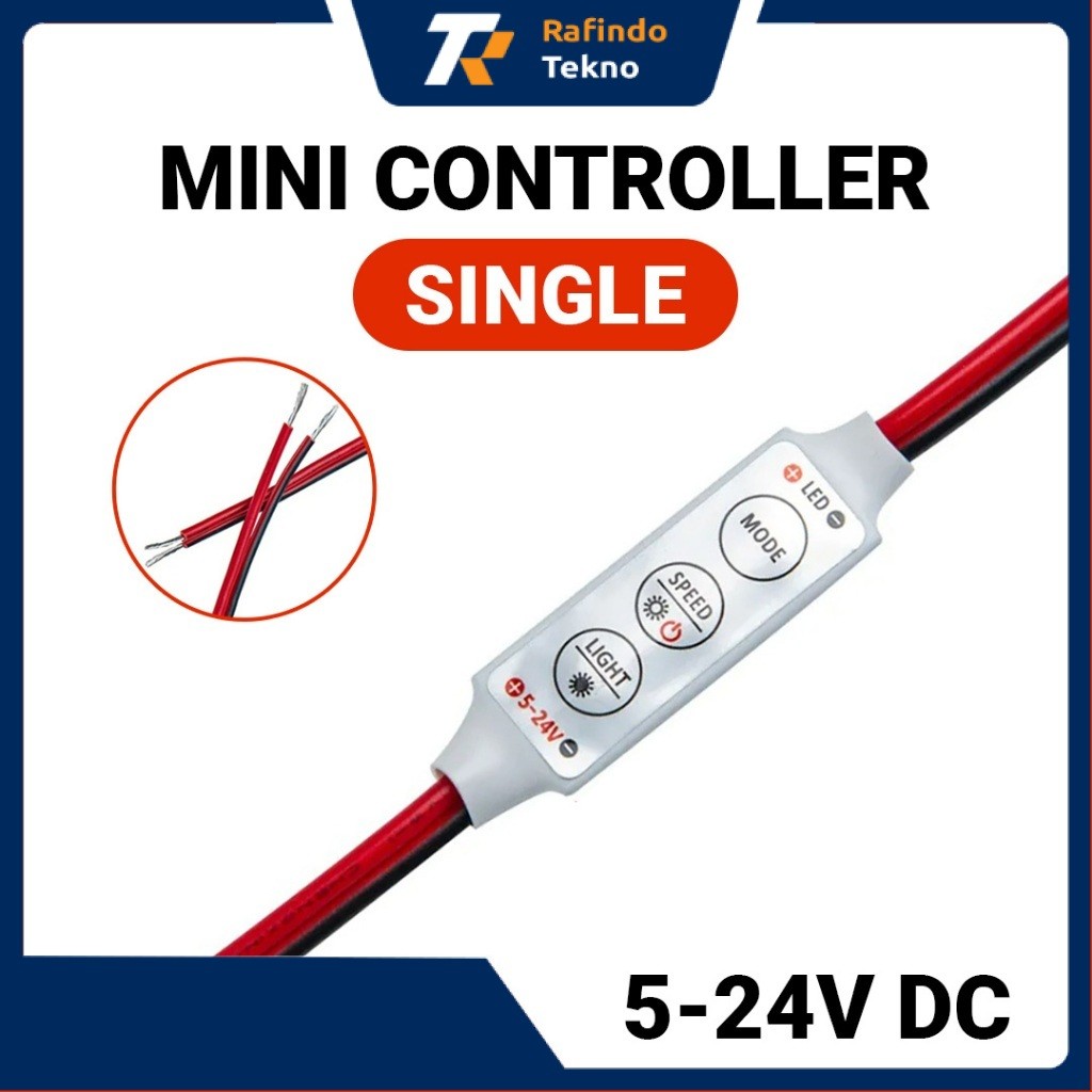 Mini Controller LED Single | LED Dimmer Modul Kedip