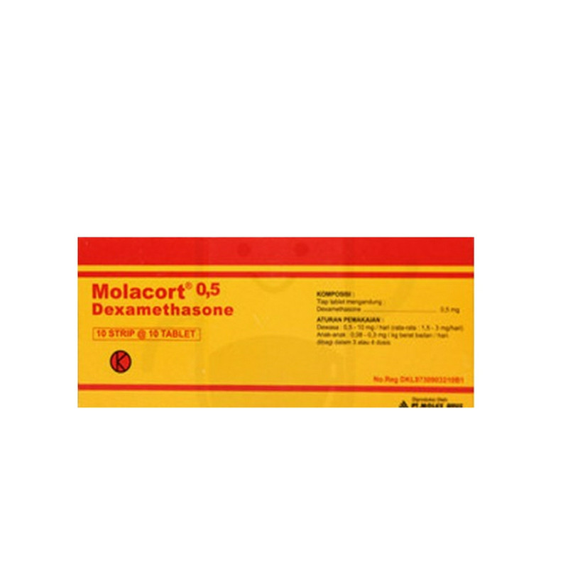 MOLACORT 0.75 0.75 MG 1 STRIP @ 10 TABLET