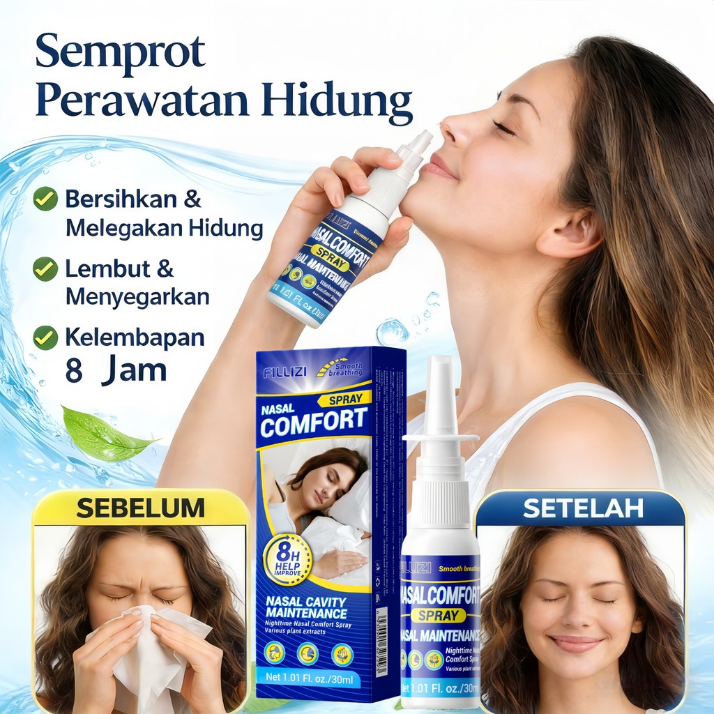 Nasal Spray Sinusitis Spray obat sinusitis hidung semprot hidung tersumbat semprotan sinusitis obat 