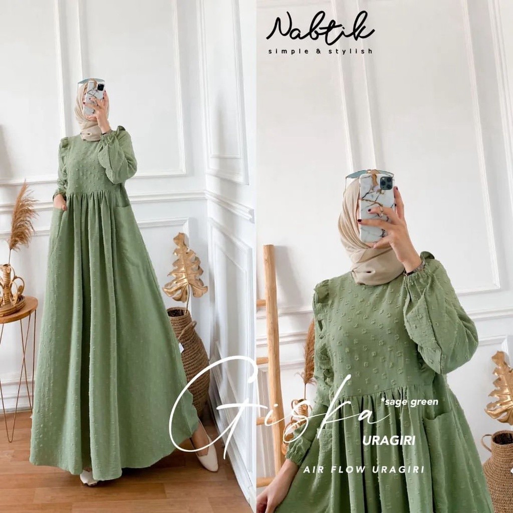 Giska Dress Gamis Uragiri