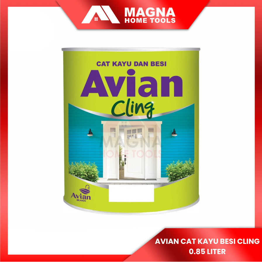CAT KAYU/BESI AVIAN CLING/KILAP HITAM/HITAM DOP/PUTIH DOP/BIRU/HIJAU/ABU/HIJAU/COKLAT