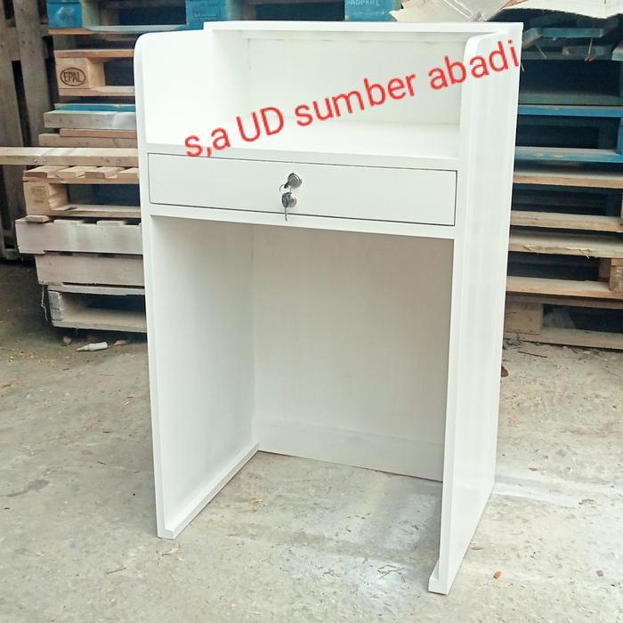 meja kasir mini