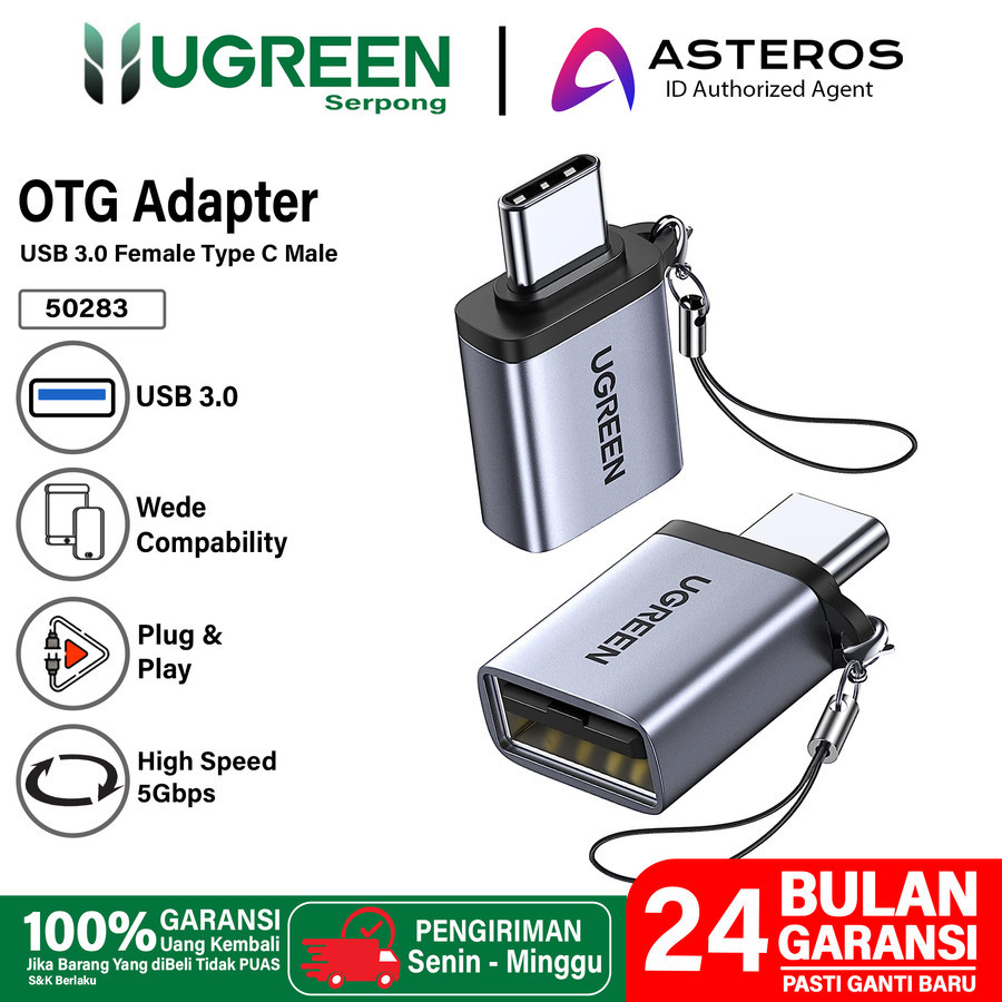 Ugreen Otg 2 in 1 Type C + Micro Ugreen Usb Otg 3.0 Usb C & Micro Usb Original