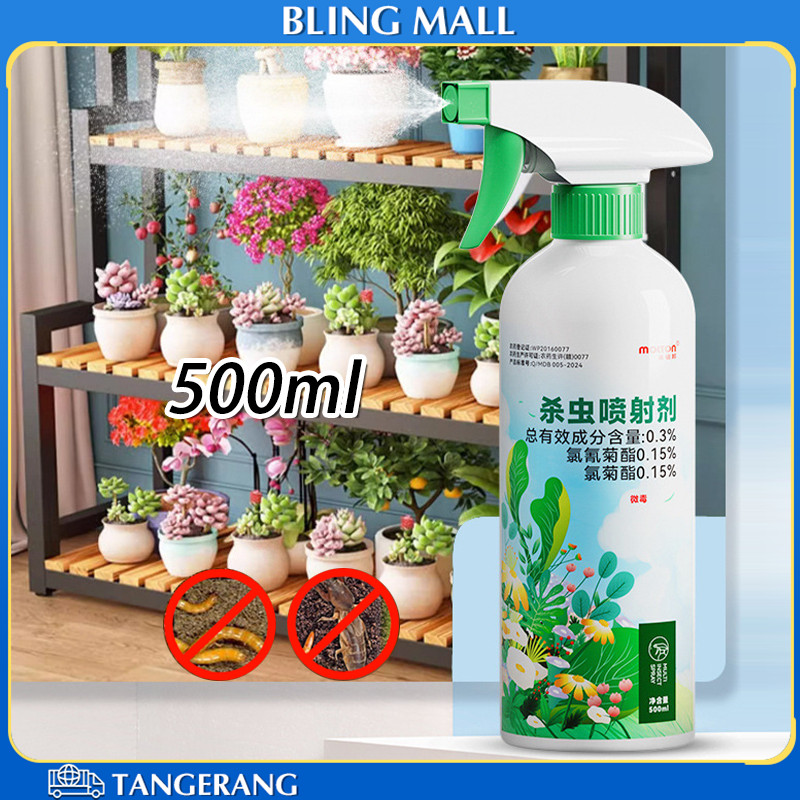 Pestisida Nabati Anti Hama Tanaman 500ml - Obat Pembasmi Kutu Putih Tanaman Efektif - Spray Hama Bun