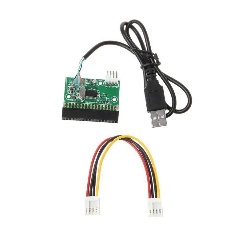 144MB 35 USB Cable Adapter To 34Pin Floppy Drive Connector U sk To Floppy D