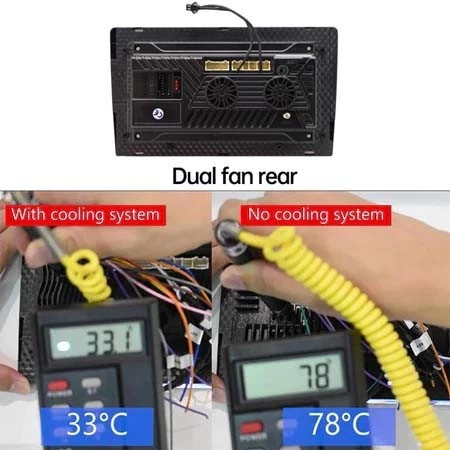 Universal Single Din Android Head Unit 12V Android 14 8GB 128GB 7/9 Inch IPS Screen Semua Mobil