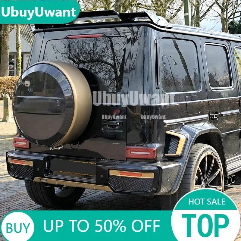 For BENZ G Class W463 W464 G63 G500 G350 G550 2018 Up ABS Car Rear Roof Wing Spoiler Glossy Black Or