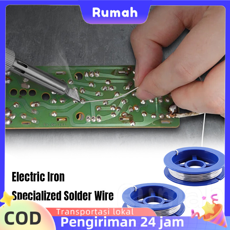 Kawat Solder Mini Elektrolitik untuk Besi Solder Listrik, Kawat Solder Khusus Gulungan Kecil