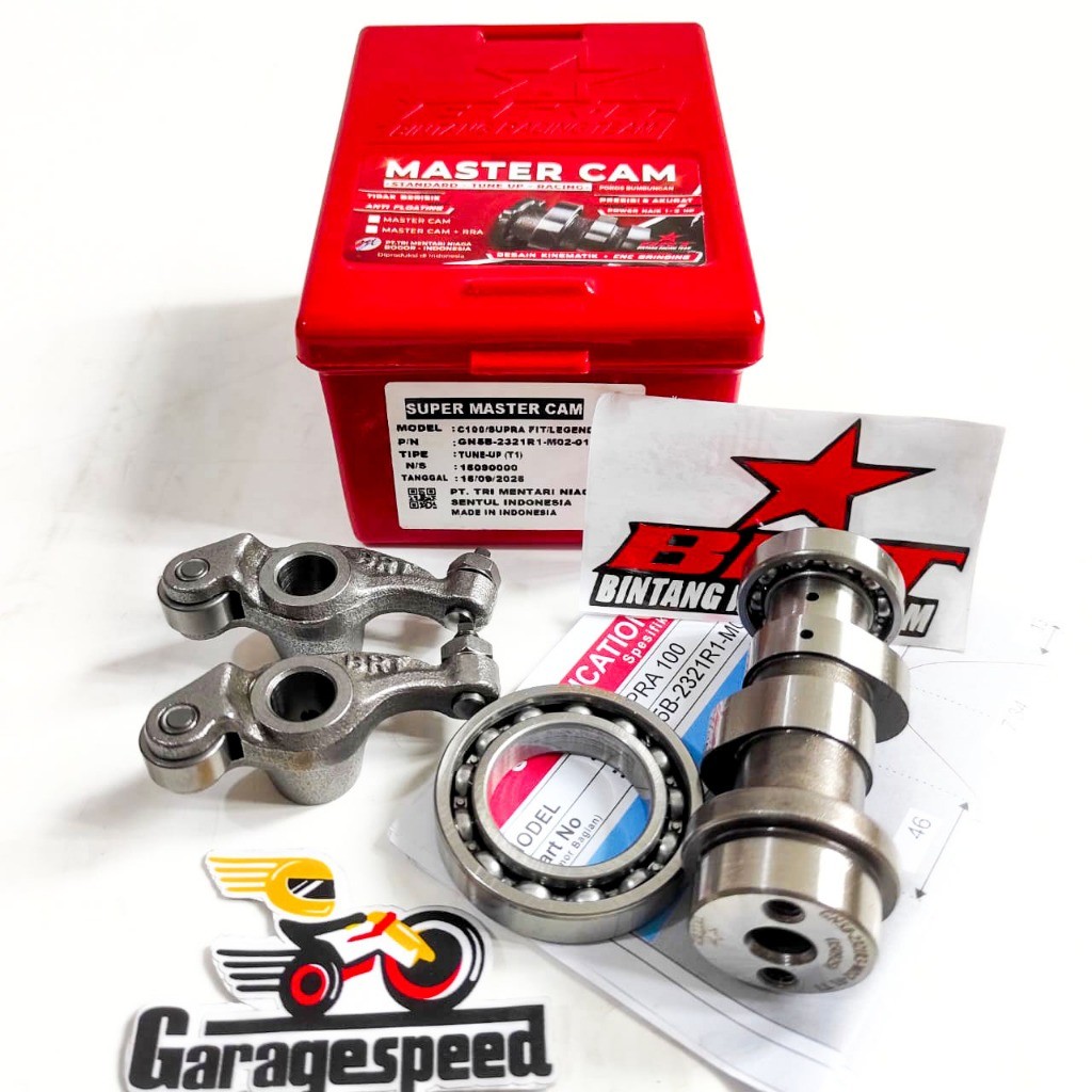 Super Master Cam BRT + RRA Noken As BRT C100 Grand Supra Fit Legenda Astrea