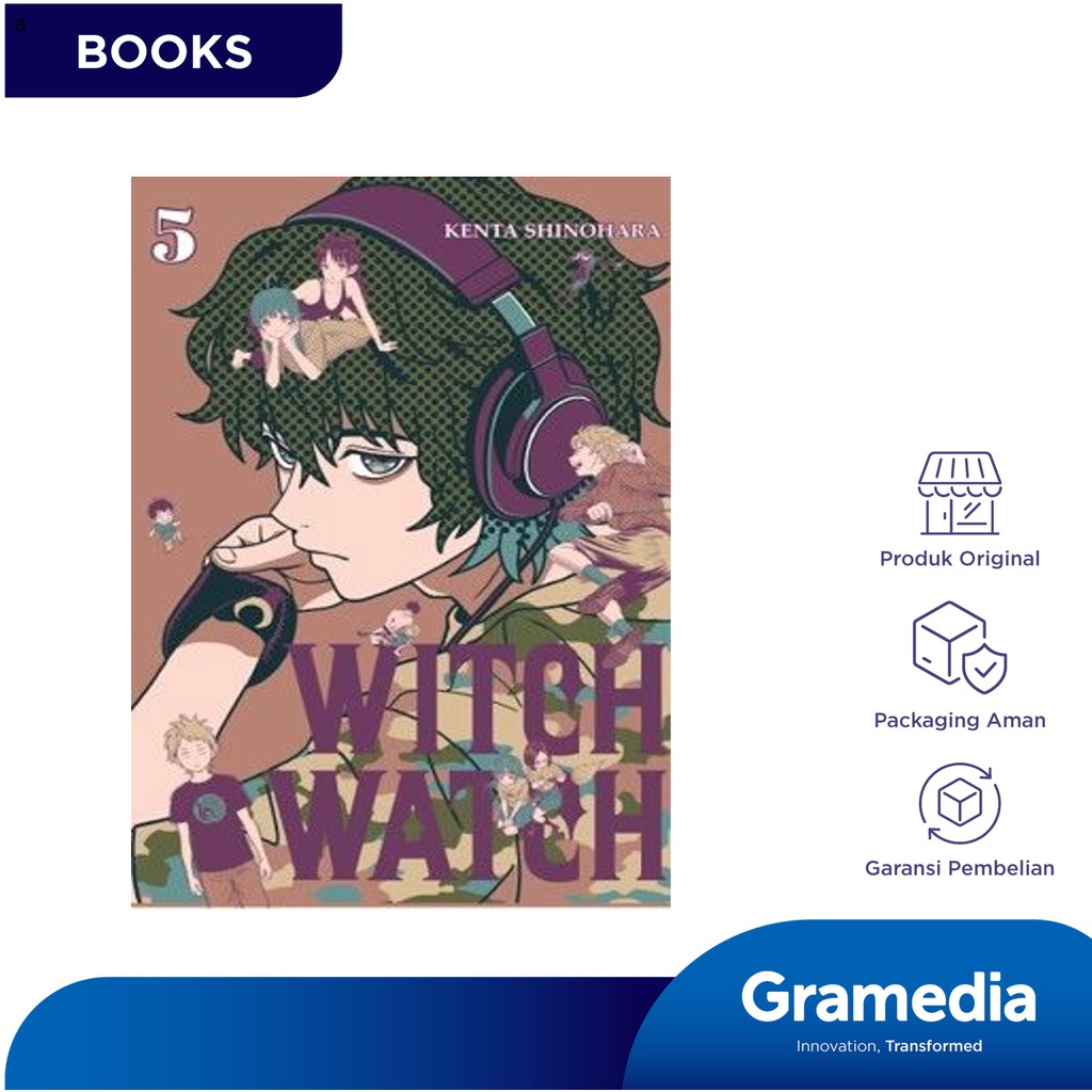 Witch Watch 5 (Kenta Shinohara)