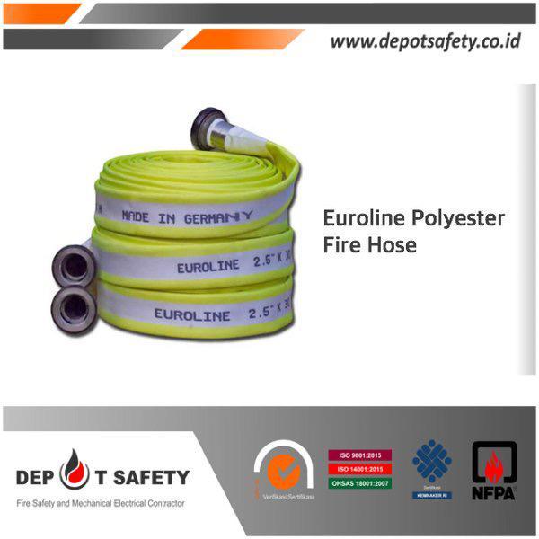 EUROLINE FIRE HOSE Machino Coupling 2.5" x 30M