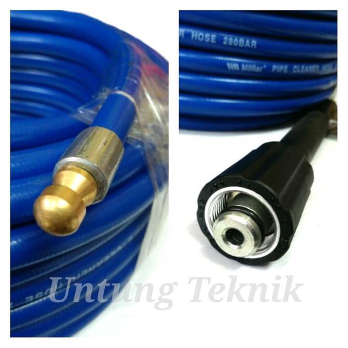 Ready Pipe Cleaner Hose 15 meter - Selang Jet Cleaner pembersih saluran pipa - 15M