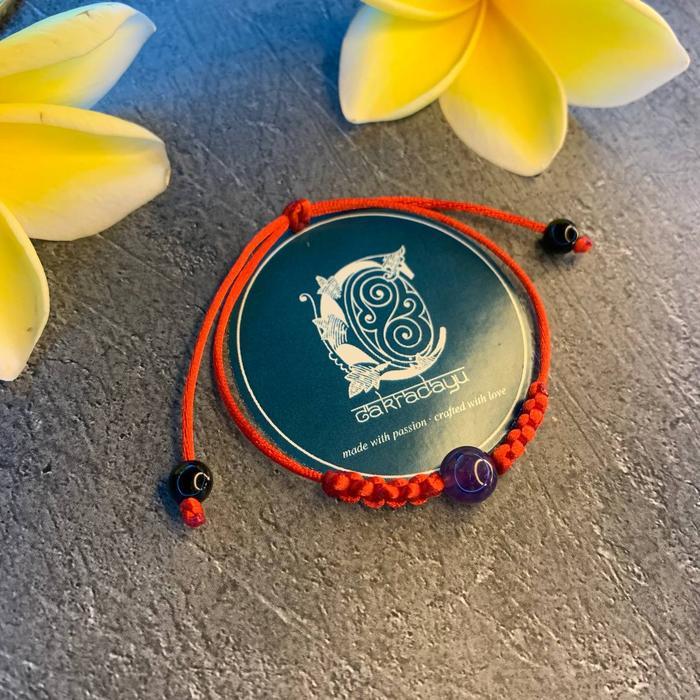 Gelang Shio NAGA Dengan Batu Amethyst Premium Quality Limited Edition