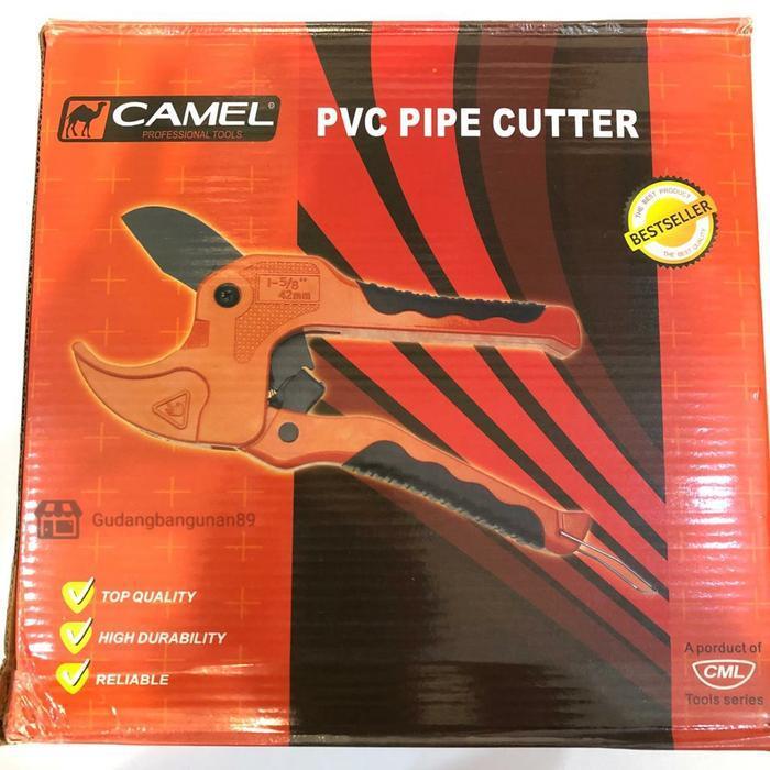 Gunting pipa pvc 42 MM CAMEL/gunting pipa paralon CML/Pipe cutter 42MM terlaris