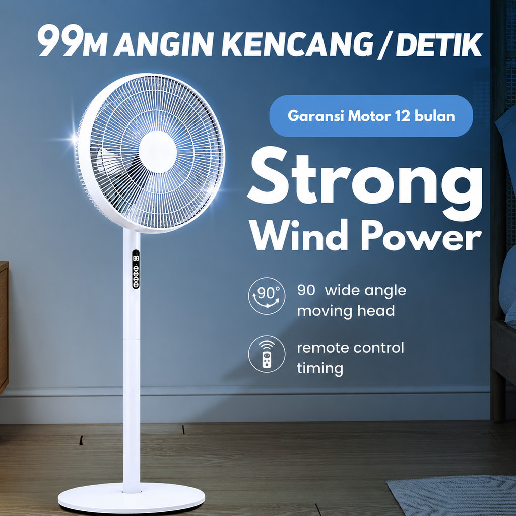 COD Kipas angin besi 16”3in1 / TORNADO FAN/ stand fan/kipas angin/kipas angin dinding/kipas/kipas an