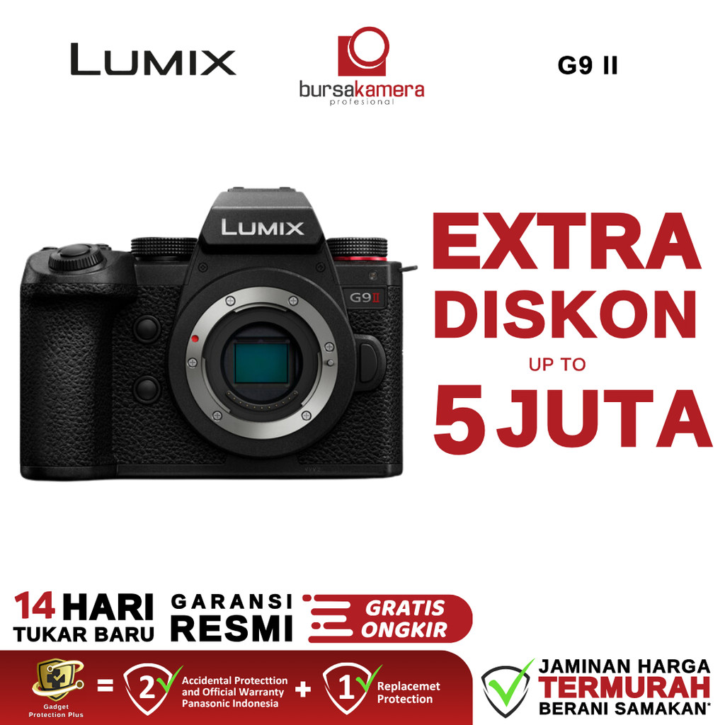 Panasonic Lumix G9 II Body Only Lumix DC-G9M2 G9 Mark 2 G9II RESMI